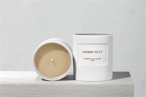 dior ambre nuit kerze